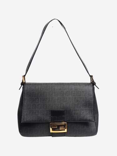 Borsa tracolla fendi black - borsa,