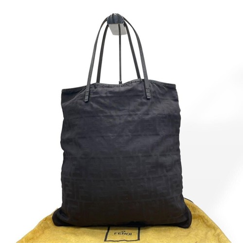 Fendi borsa tote zucca - fendi, tela