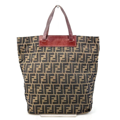 Borsa fendi zucca tela tote - tela,