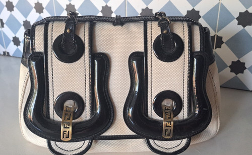 Borsa y2k fendi tessuto - borsa,