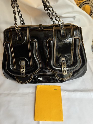 Fendi bag black - bag,