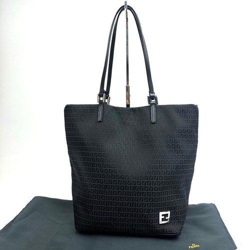 Borsa tote tela fendi zucca - tela,